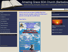 Tablet Screenshot of amazinggracesda.interamerica.org