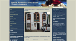 Desktop Screenshot of getsemani.interamerica.org