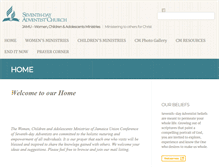 Tablet Screenshot of jamuwacm.interamerica.org