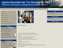 Tablet Screenshot of luzdelalba.interamerica.org