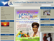 Tablet Screenshot of cockburntownsda.interamerica.org